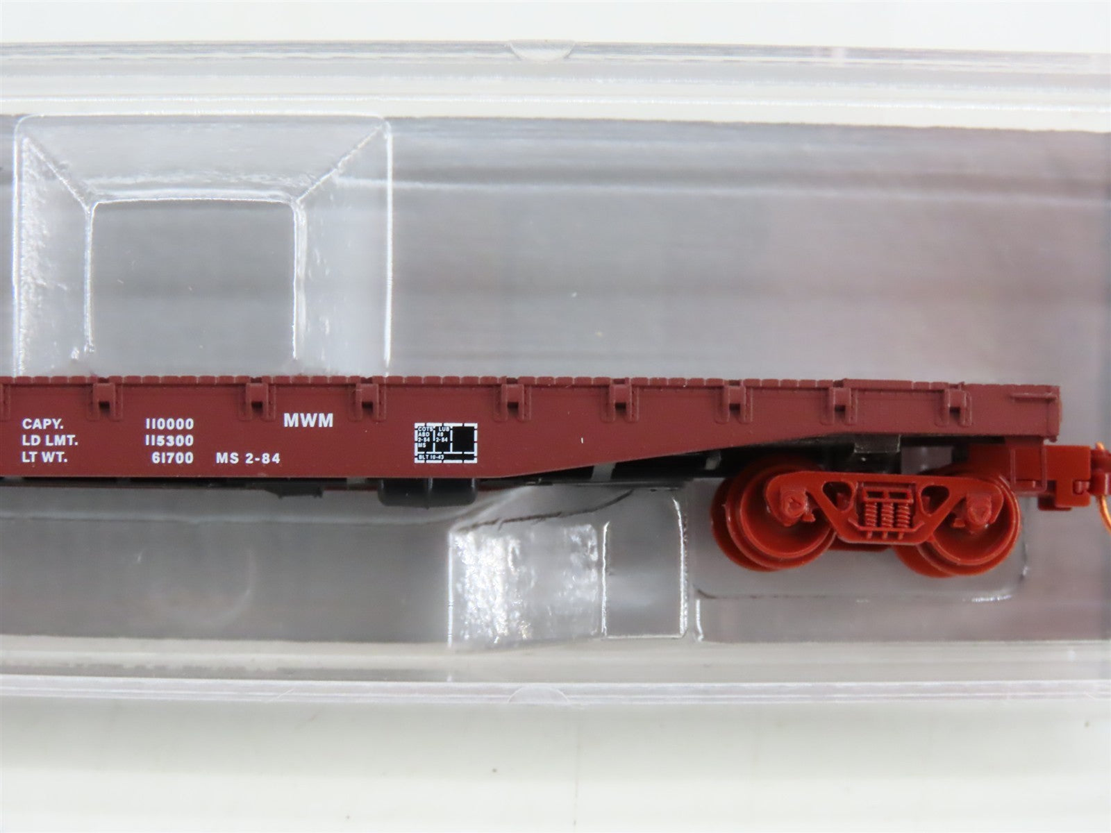 N Scale Micro-Trains NSE MTL 19-200 MILW Milwaukee Road 45' Flat Car #970243