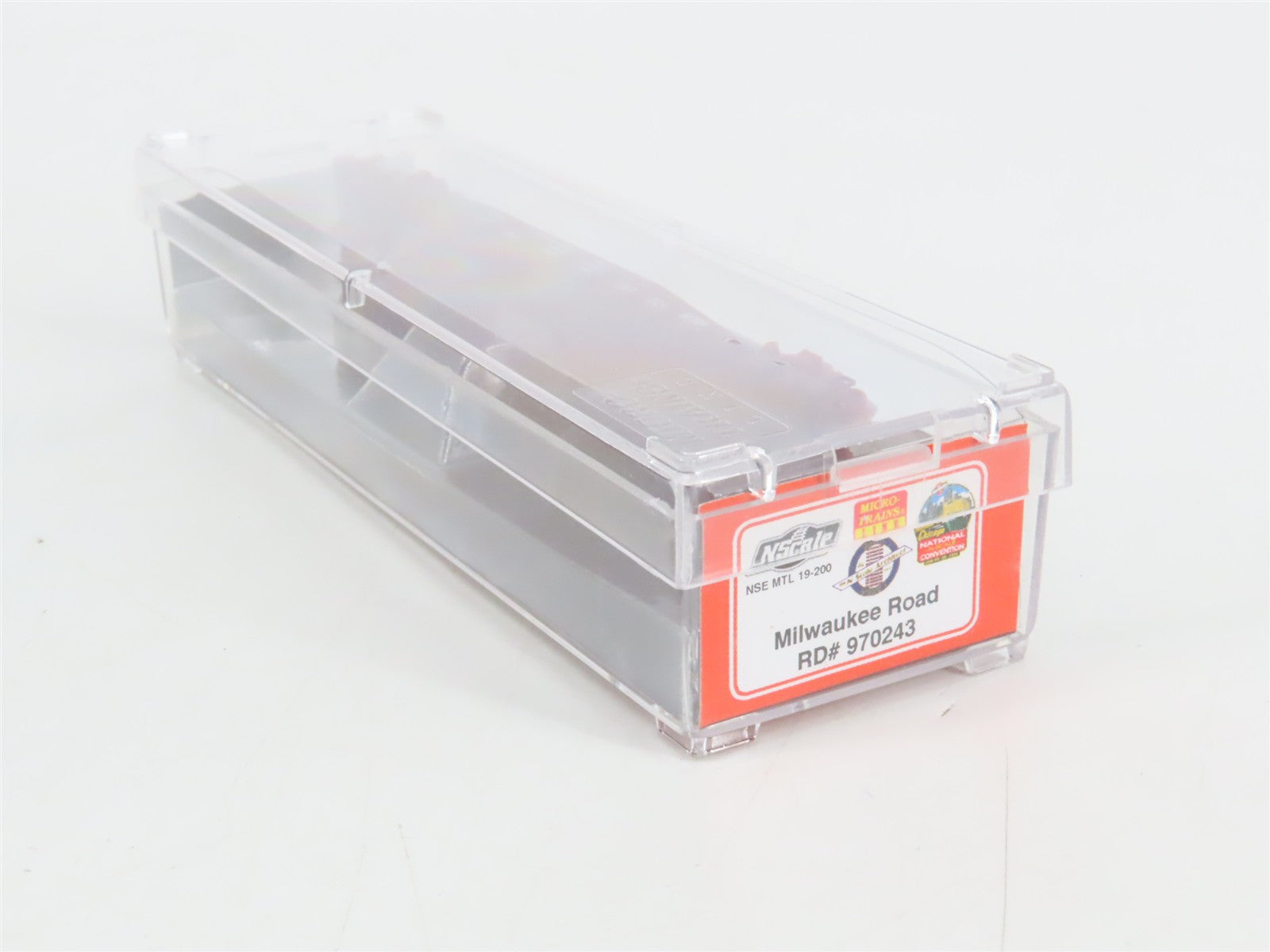 N Scale Micro-Trains NSE MTL 19-200 MILW Milwaukee Road 45' Flat Car #970243