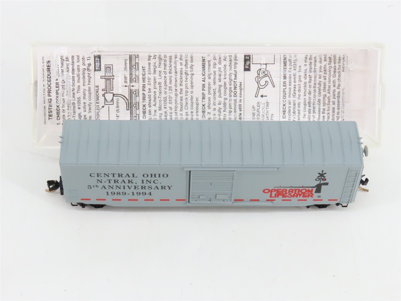N Scale Micro-Trains Central Ohio N-Trak Box Car RTR
