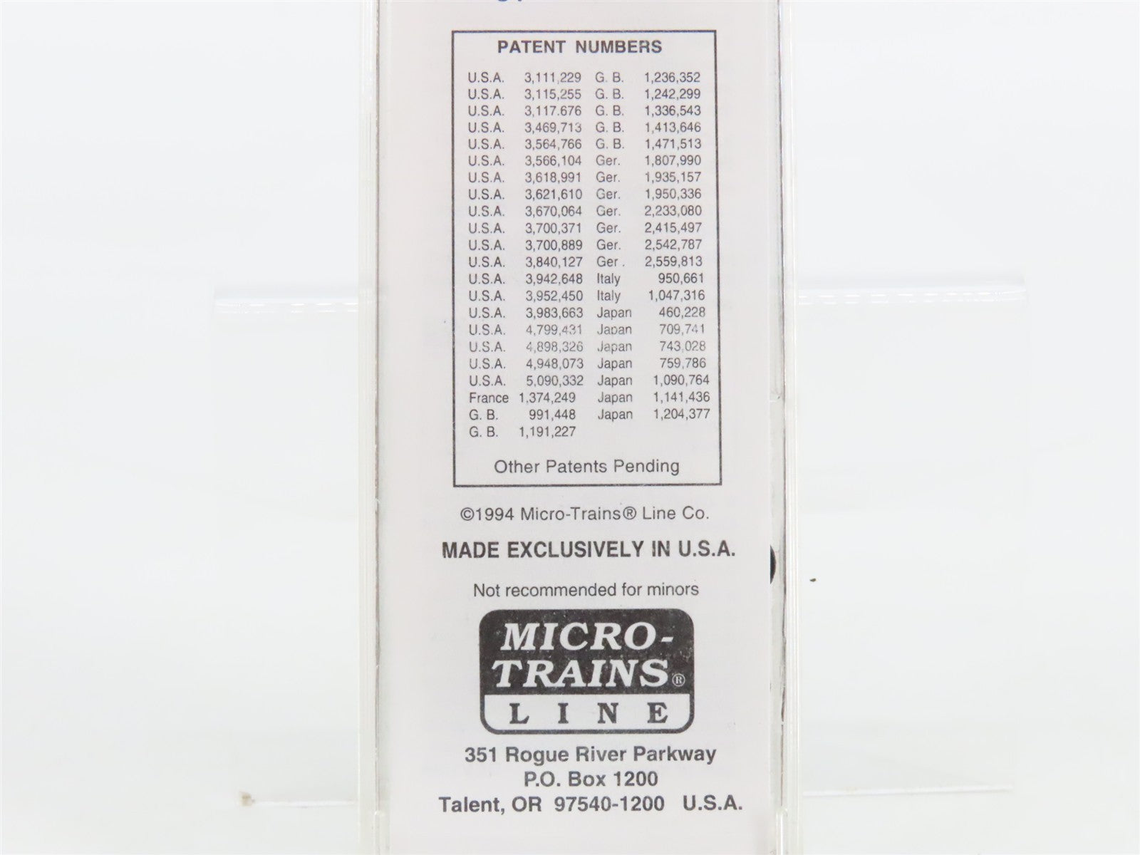 N Scale Micro-Trains Central Ohio N-Trak Box Car RTR