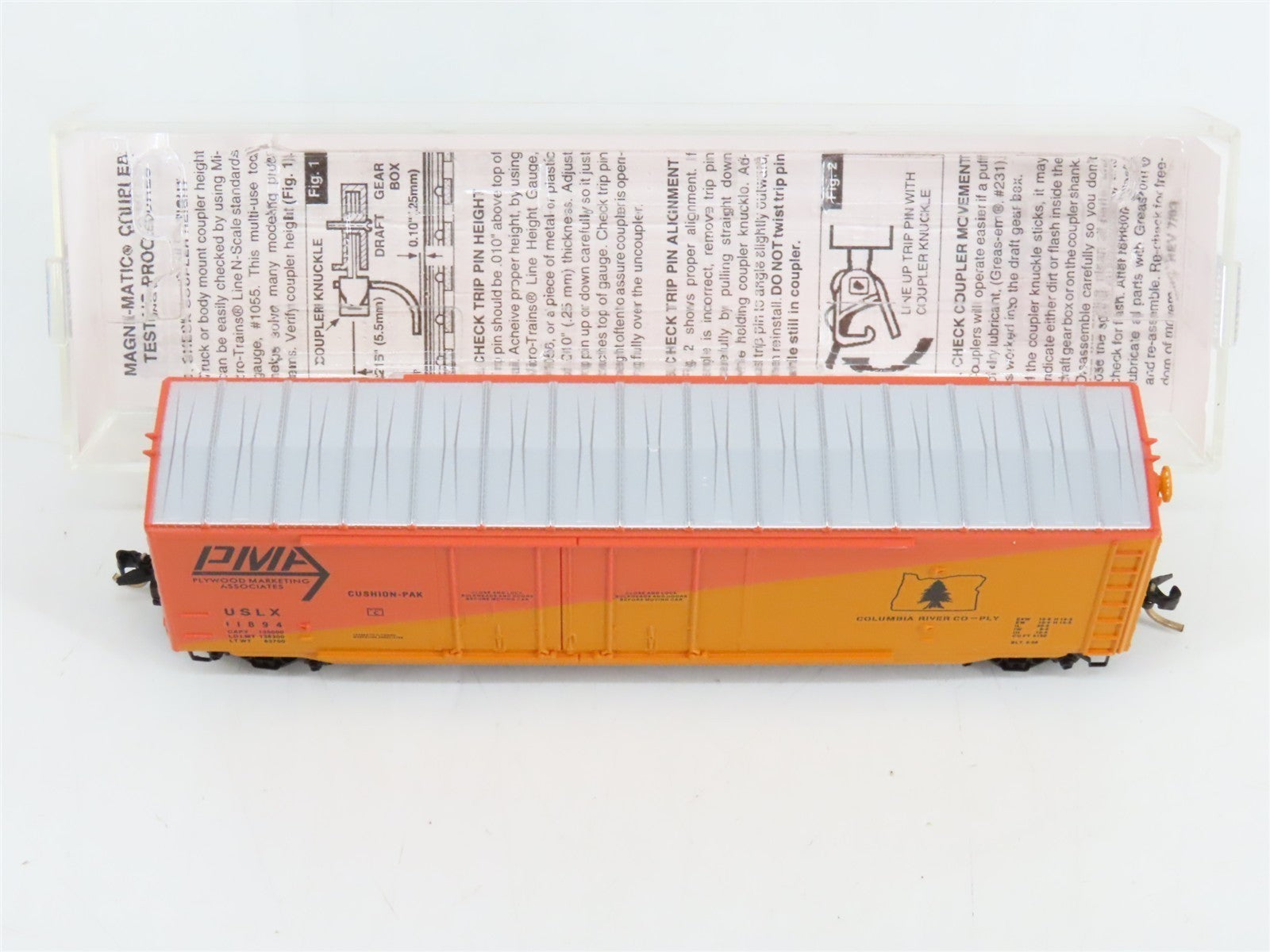 N Scale Micro-Trains USLX Plywood Marketing Associates 50' Box Car 11894 RTR