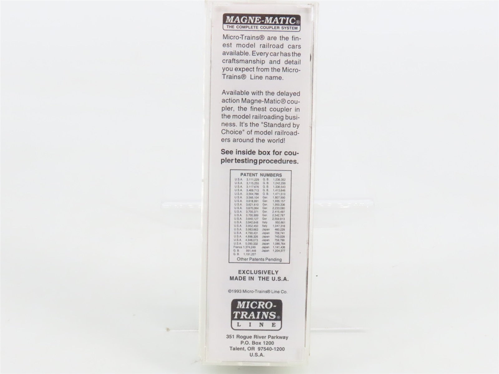 N Scale Micro-Trains USLX Plywood Marketing Associates 50' Box Car 11894 RTR