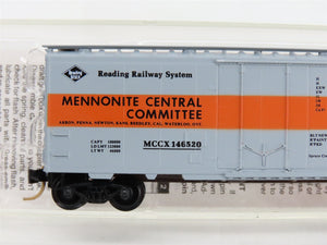 N Scale Micro-Trains MCCX Mennonite Central Committee 40' Box Car 146520 RTR