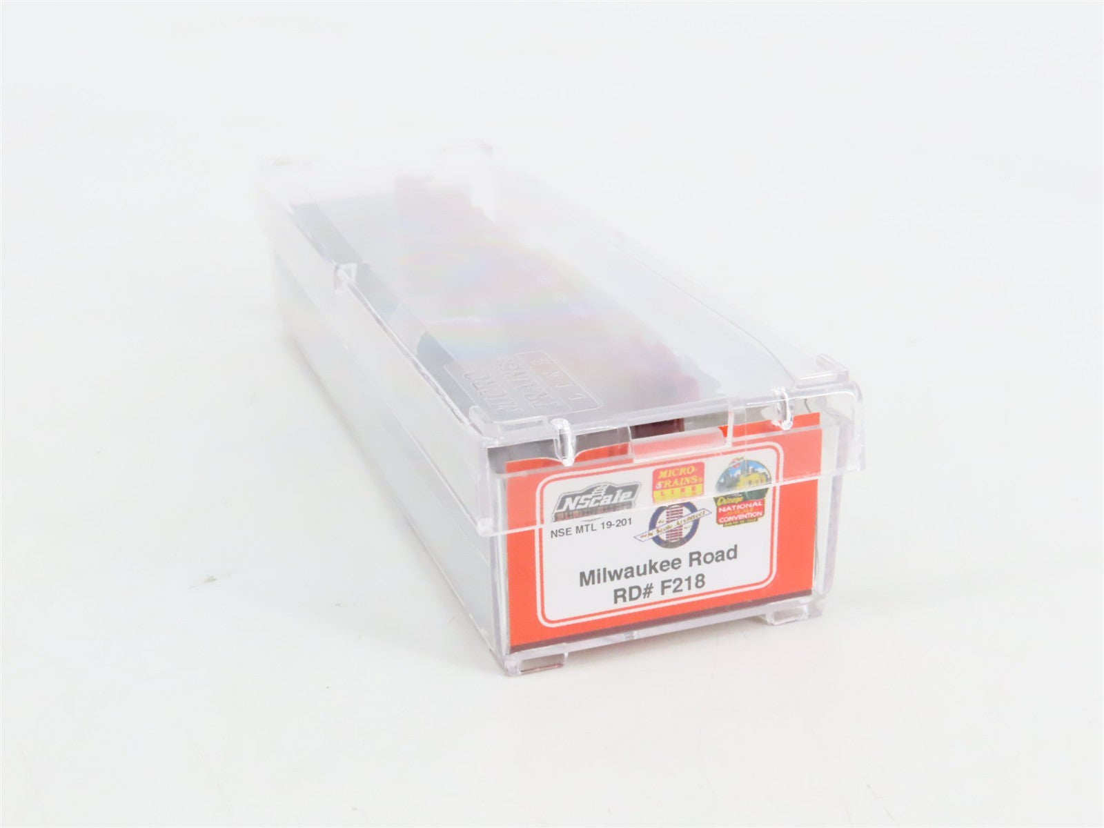 N Scale Micro-Trains NSE MTL 19-201 MILW Milwaukee Road 45' Flat Car #F218