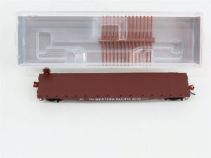 N Scale Micro-Trains 04591093 WP Western Pacific 50' Flat Car 2801 RTR
