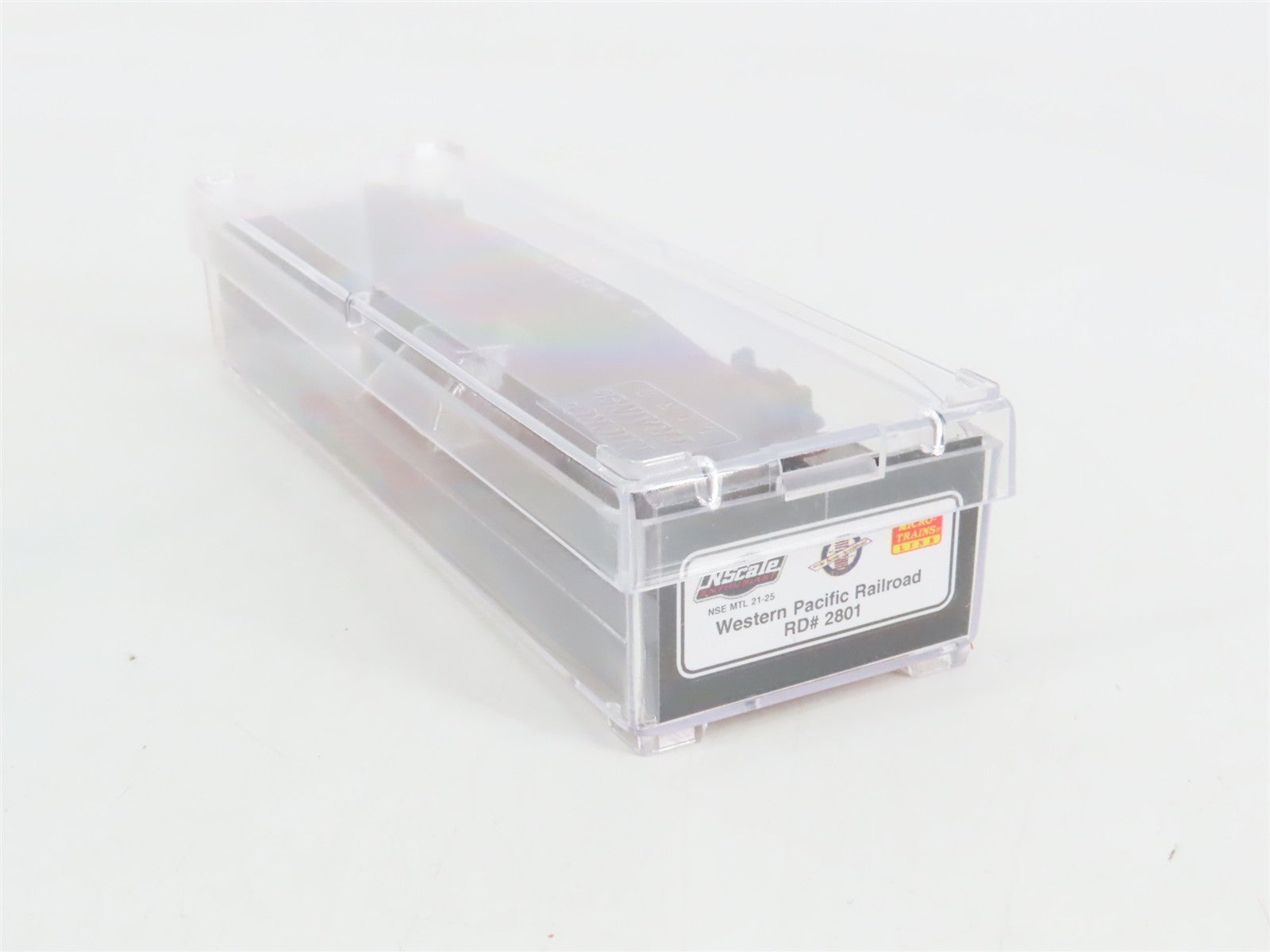 N Scale Micro-Trains 04591093 WP Western Pacific 50' Flat Car 2801 RTR