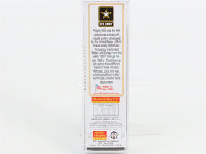 N Scale Micro-Trains NSE MTL 21-29 USAX United States Army 50' Flat Car #38133