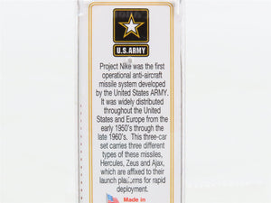 N Scale Micro-Trains NSE MTL 21-29 USAX United States Army 50' Flat Car #38133