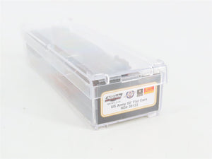 N Scale Micro-Trains NSE MTL 21-29 USAX United States Army 50' Flat Car #38133
