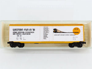 N Scale Micro-Trains NMRA National Convention 50' 50' Standard Box Car 1981 RTR