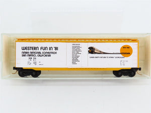 N Scale Micro-Trains NTK NTRAK 50' Box Car 1981 RTR