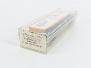 N Scale Micro-Trains NTK NTRAK 50' Box Car 1981 RTR