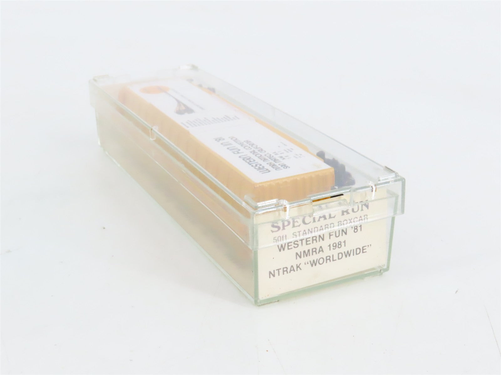 N Scale Micro-Trains NTK NTRAK 50' Box Car 1981 RTR