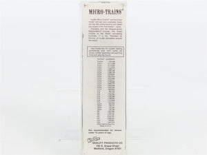 N Scale Micro-Trains 20930 LNE Lehigh & New England 40' Box Car 8019 RTR