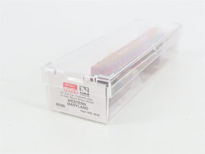 N Scale Micro-Trains MTL 45160 WM Western Maryland 50' Flat Car 2645 RTR