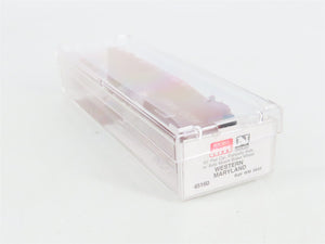 N Scale Micro-Trains MTL 45160 WM Western Maryland 50' Flat Car 2645 RTR