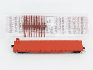 N Scale Micro-Trains MTL 45010 Illinois Central Gulf 50' Fishbelly Flat Car RTR