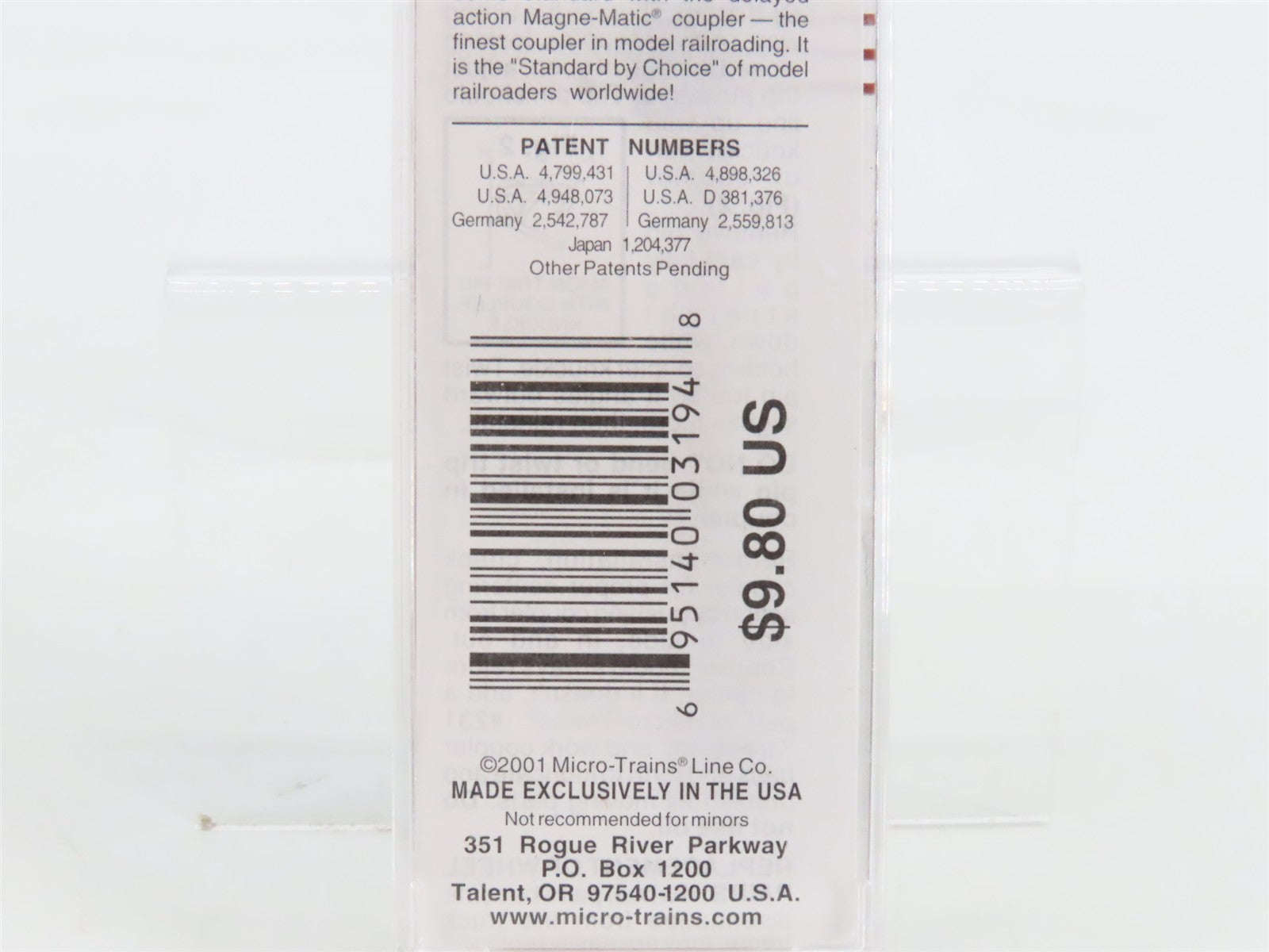 N Scale Micro-Trains MTL 45010 Illinois Central Gulf 50' Fishbelly Flat Car RTR