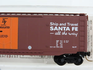 N Scale Micro-Trains MTL 32050/3 SFRB Santa Fe 50' Plug Door Box Car 6172 RTR