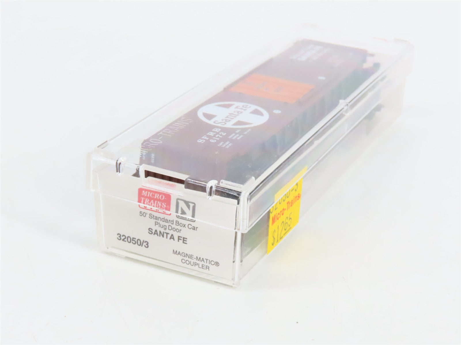 N Scale Micro-Trains MTL 32050/3 SFRB Santa Fe 50' Plug Door Box Car 6172 RTR