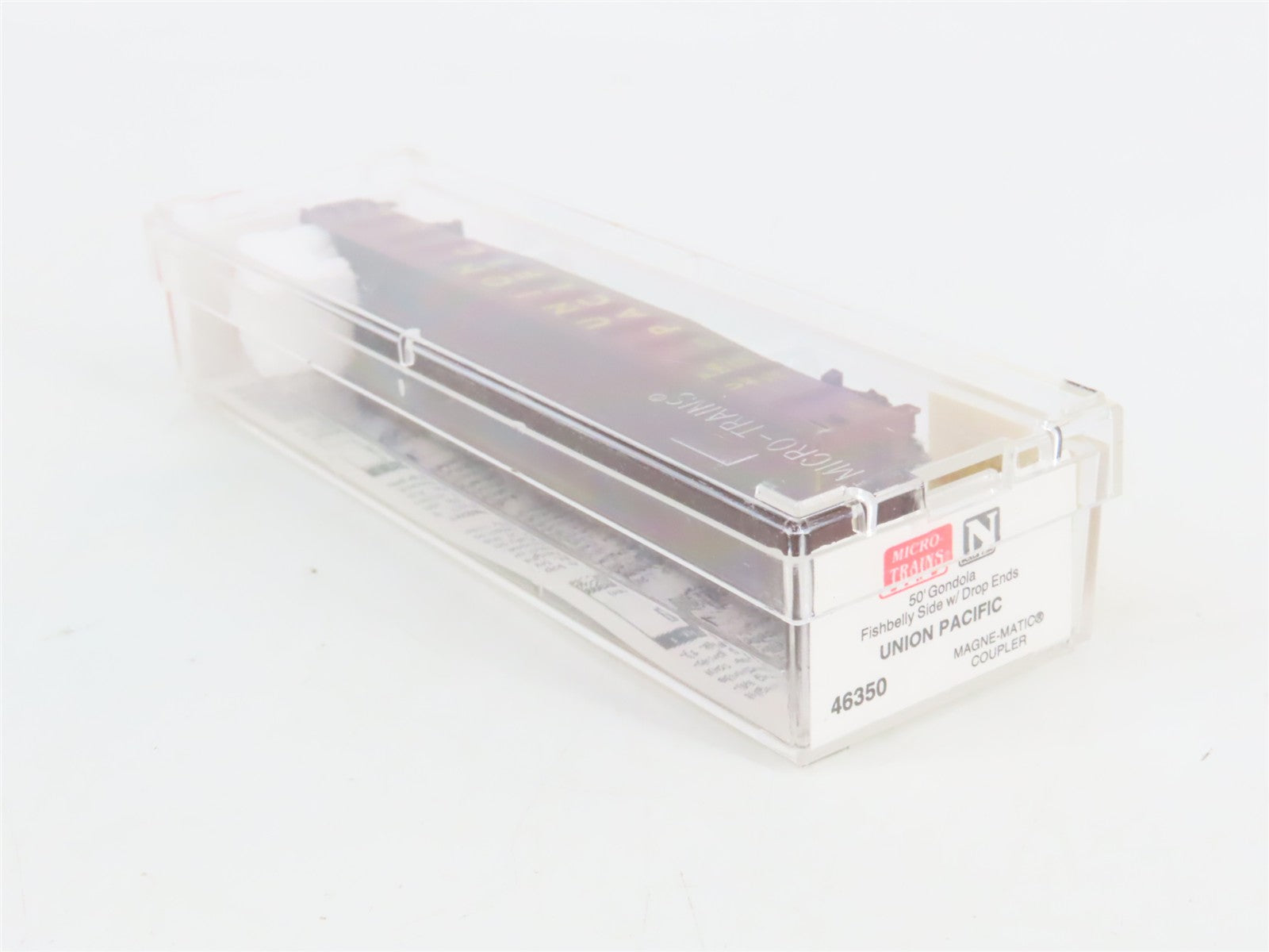 N Micro-Trains MTL 46350 UP Union Pacific 50' Fishbelly Side Gondola #30294
