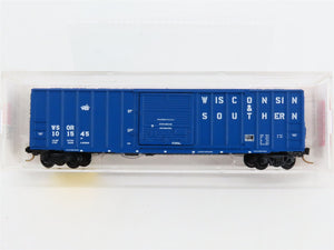 N Scale Micro-Trains MTL 25570 Wisconsin & Southern 50' Rib Side Box Car RTR