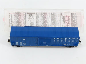 N Scale Micro-Trains MTL 25570 Wisconsin & Southern 50' Rib Side Box Car RTR