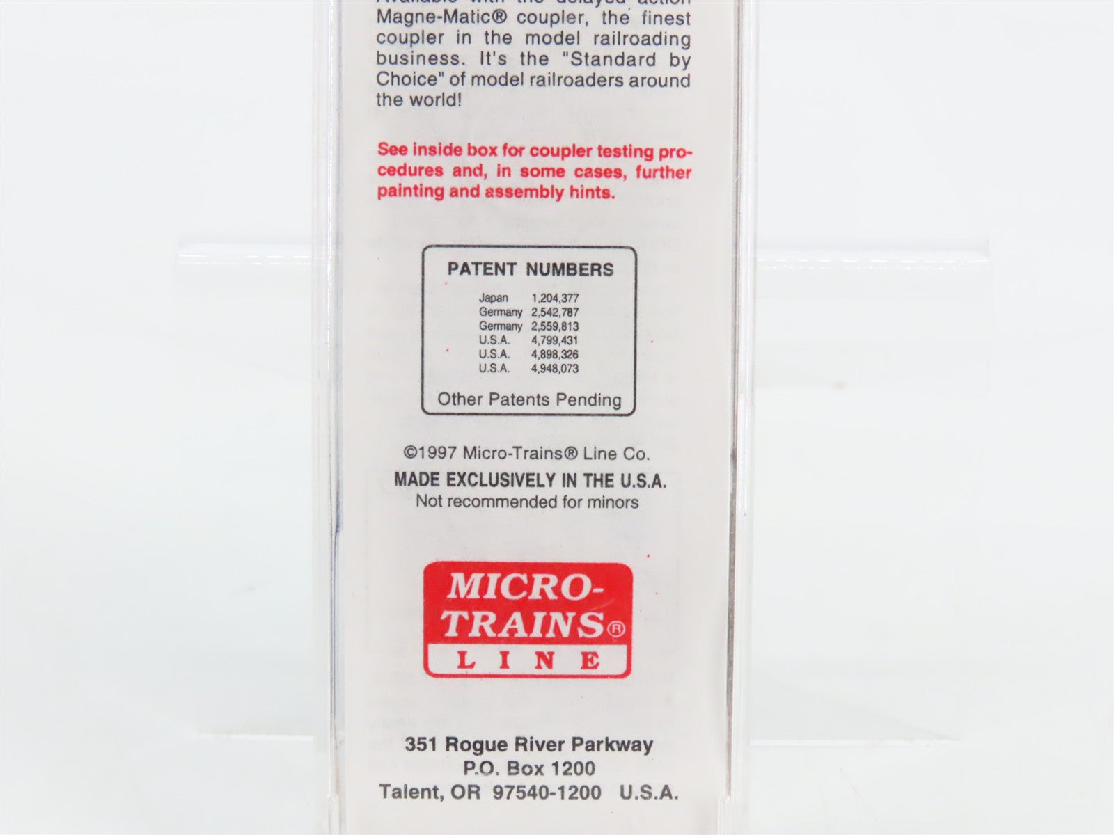 N Scale Micro-Trains MTL 25570 Wisconsin & Southern 50' Rib Side Box Car RTR