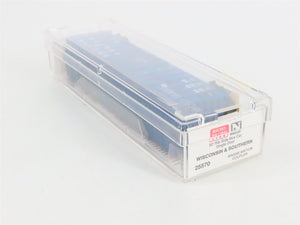 N Scale Micro-Trains MTL 25570 Wisconsin & Southern 50' Rib Side Box Car RTR