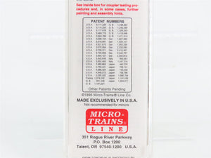 N Scale Micro-Trains MTL 20306/3 BN Burlington Northern 40' Box Car 189290 RTR