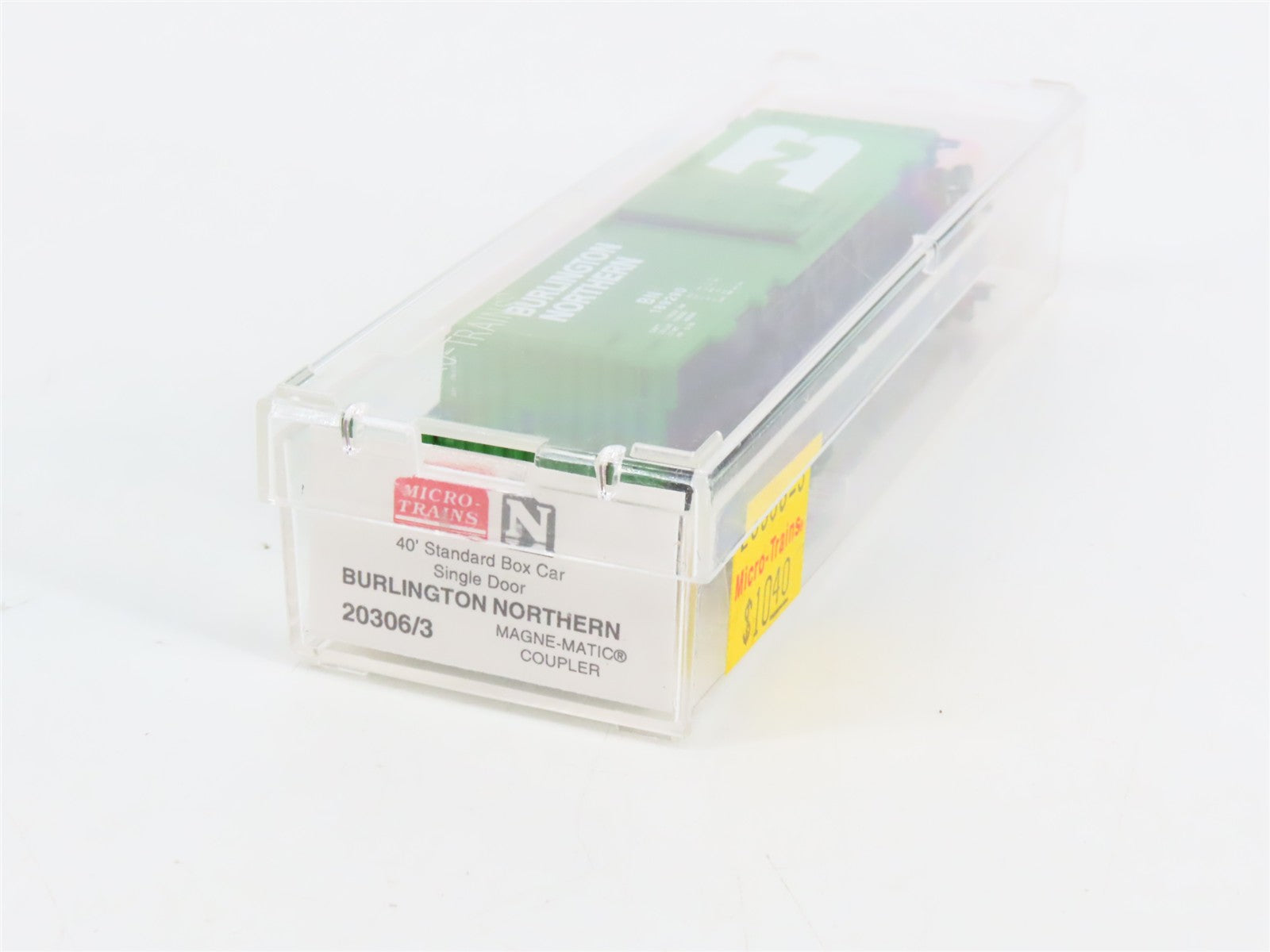 N Scale Micro-Trains MTL 20306/3 BN Burlington Northern 40' Box Car 189290 RTR