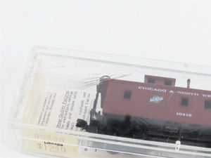 N Kadee Micro-Trains MTL 50200 CNW Chicago & North Western 34' Caboose 10410 RTR