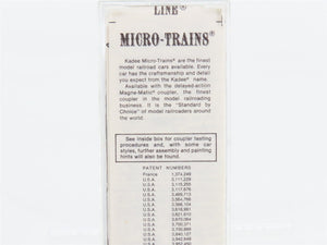N Kadee Micro-Trains MTL 50200 CNW Chicago & North Western 34' Caboose 10410 RTR