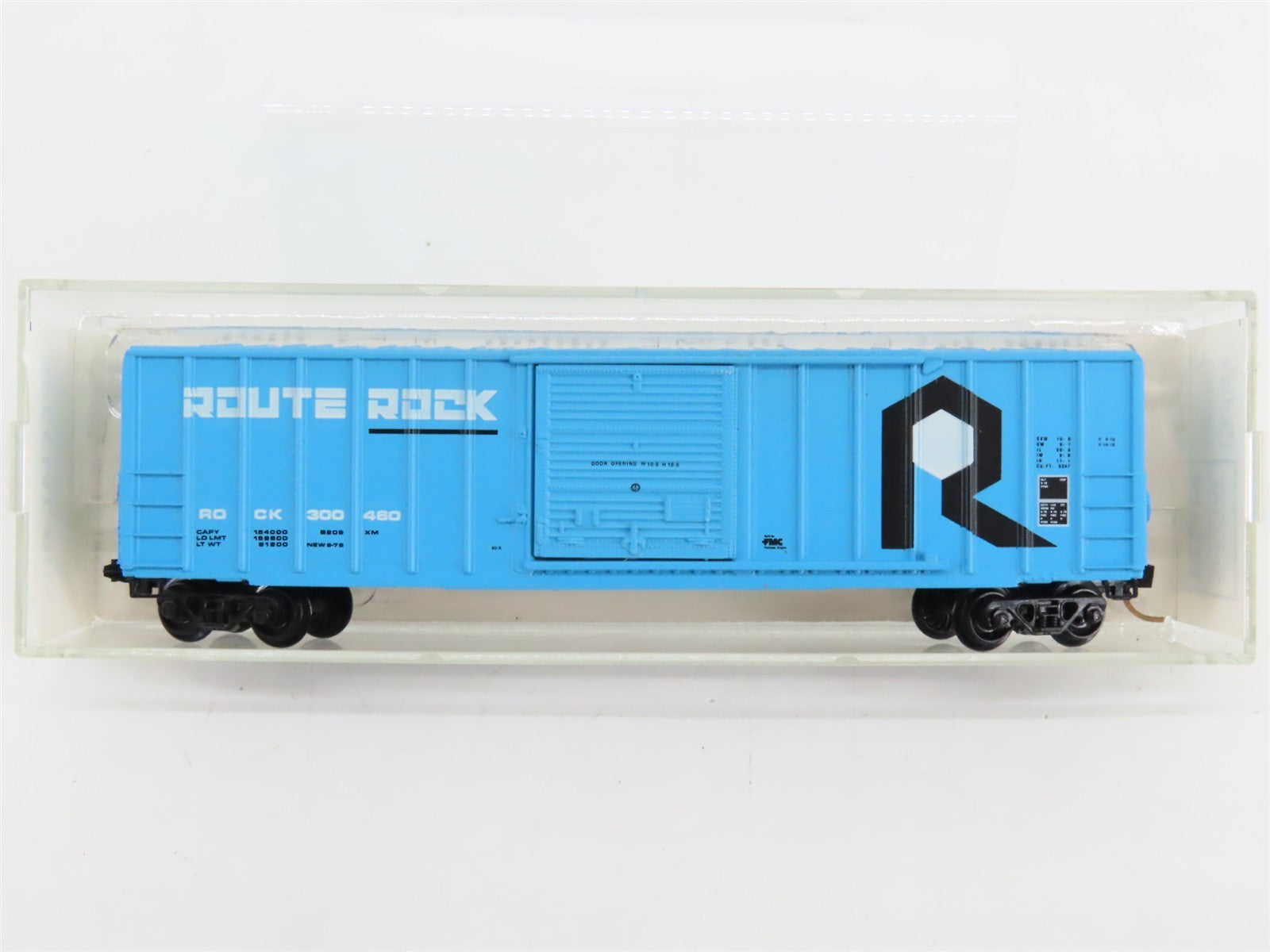 N Scale Kadee Micro-Trains MTL Special Run ROCK Route Rock Box Car 300460 RTR