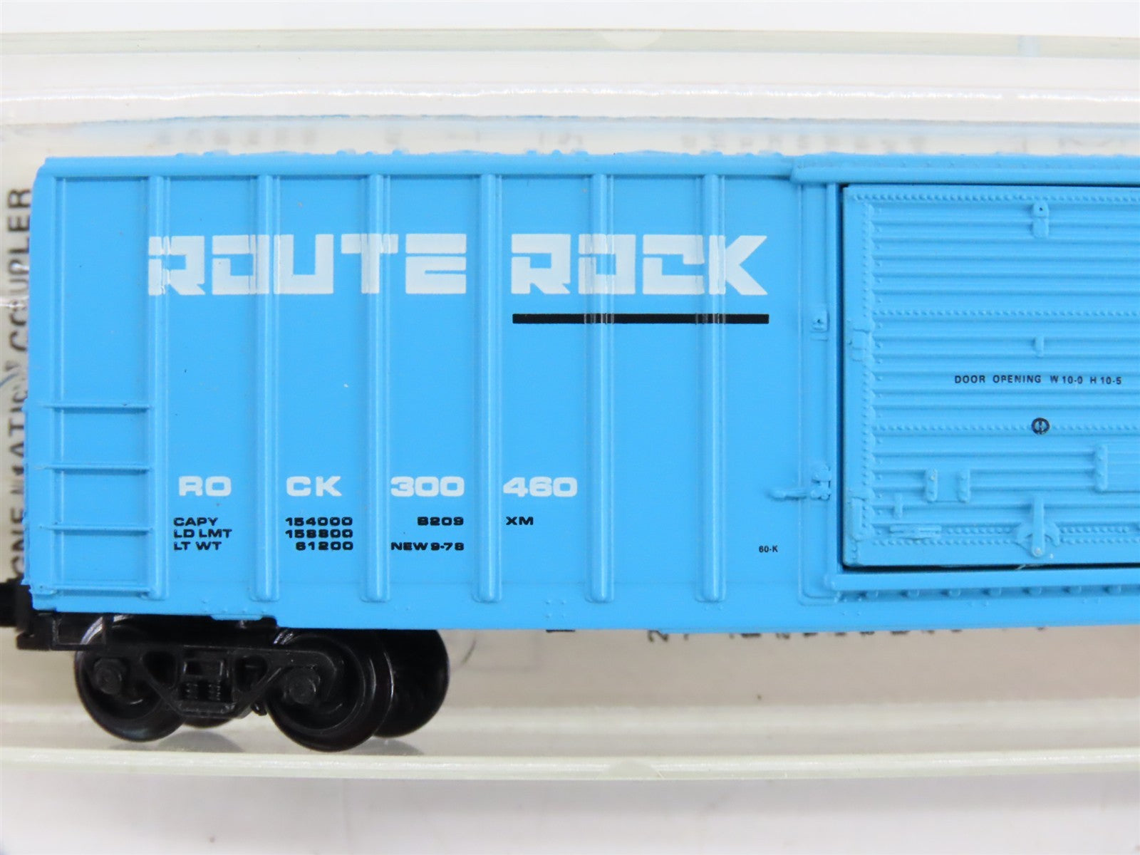 N Scale Kadee Micro-Trains MTL Special Run ROCK Route Rock Box Car 300460 RTR