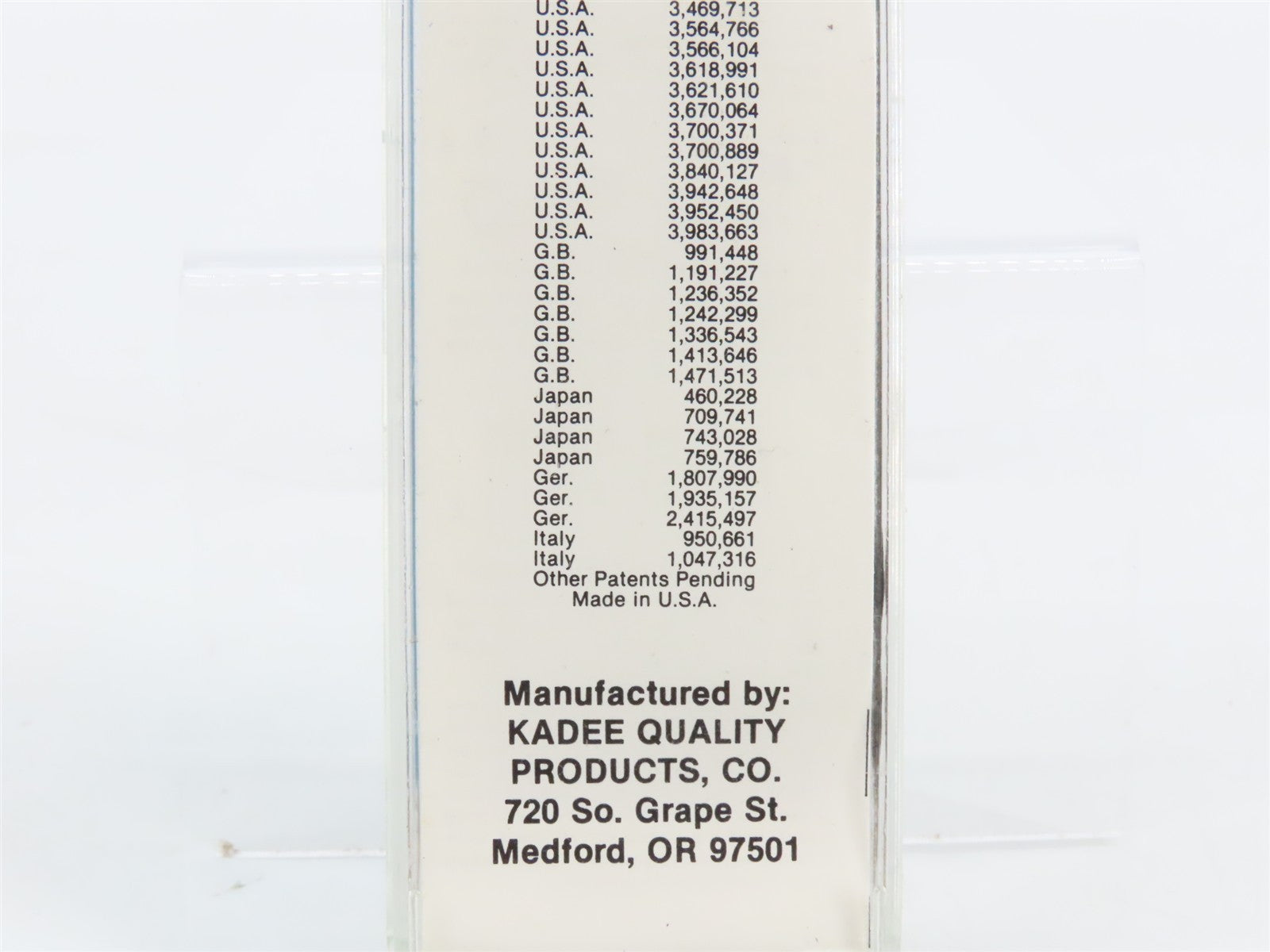 N Scale Kadee Micro-Trains MTL Special Run ROCK Route Rock Box Car 300460 RTR