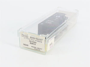 N Scale Kadee Micro-Trains MTL 56240 BWCX Berwind 33' 2-Bay Open Hopper 5025 RTR