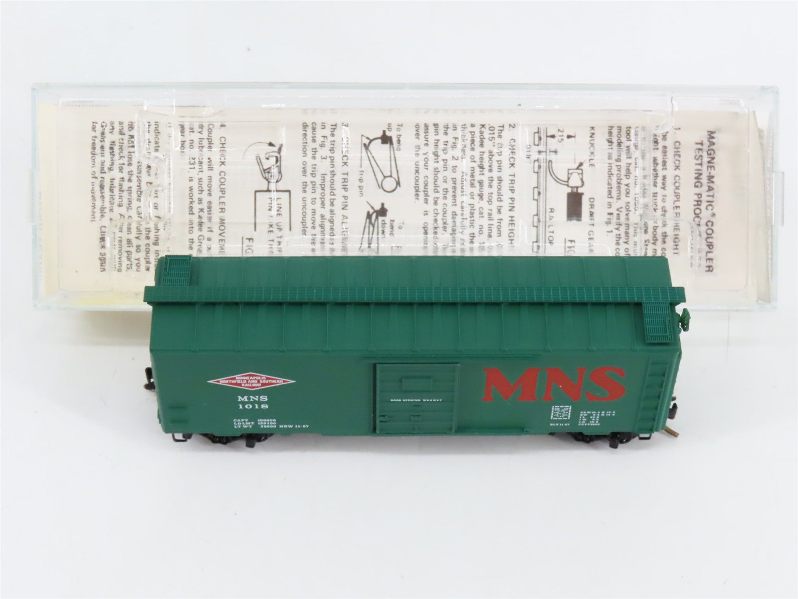 N Scale Micro-Trains MTL 20840 Minneapolis, Northfield & Southern Box Car RTR