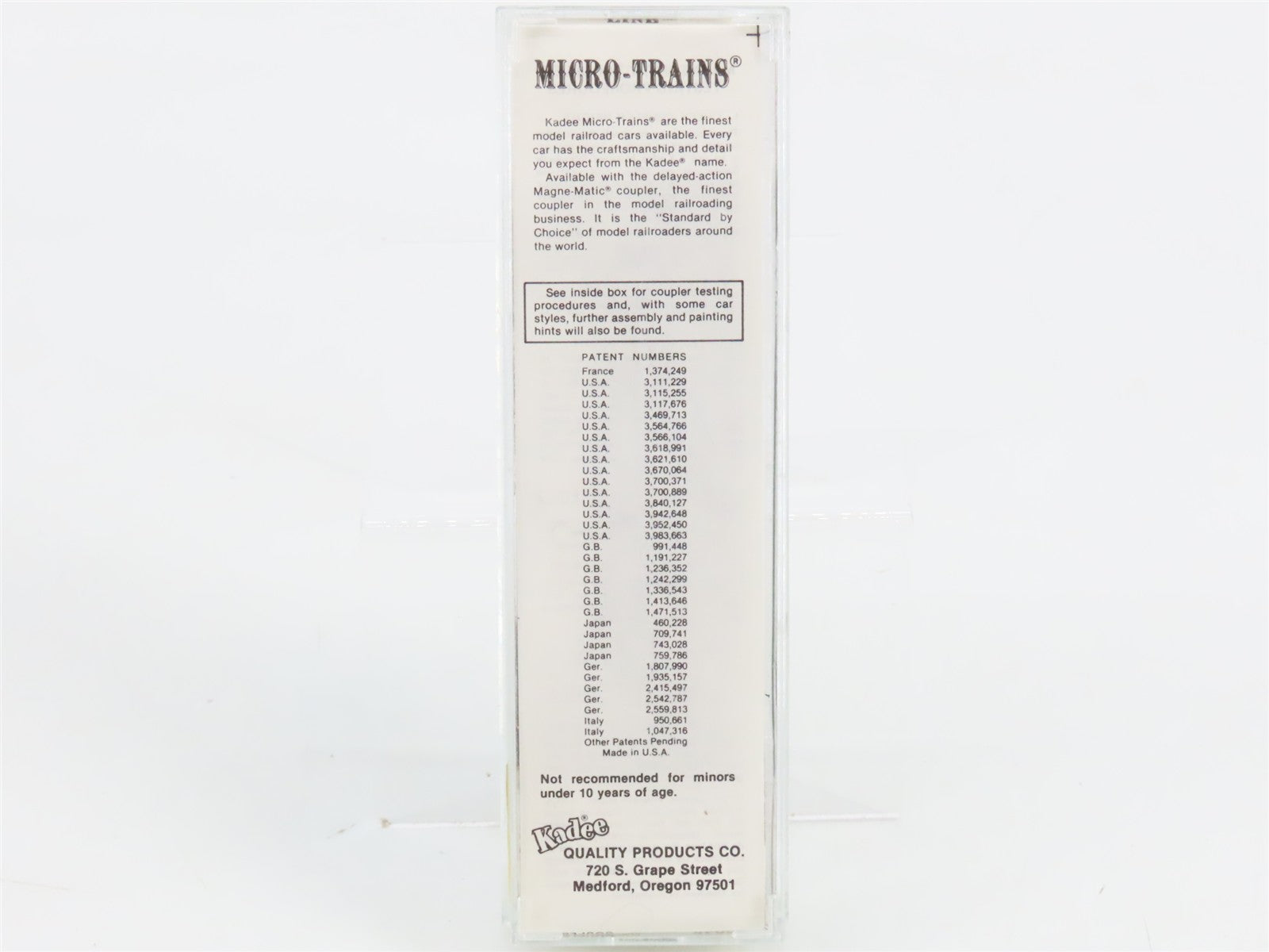 N Scale Micro-Trains MTL 20840 Minneapolis, Northfield & Southern Box Car RTR