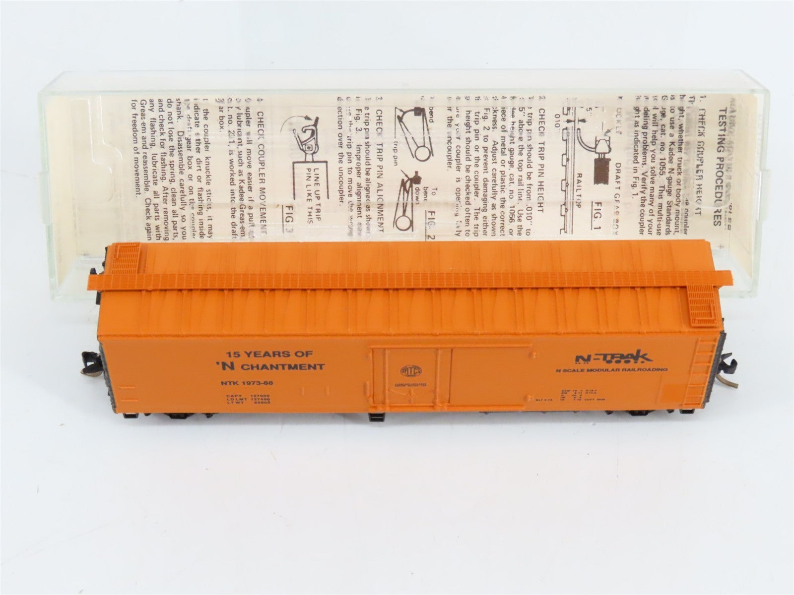 N Scale Micro-Trains MTL NTK N-Trak Box Car 1973-88 RTR