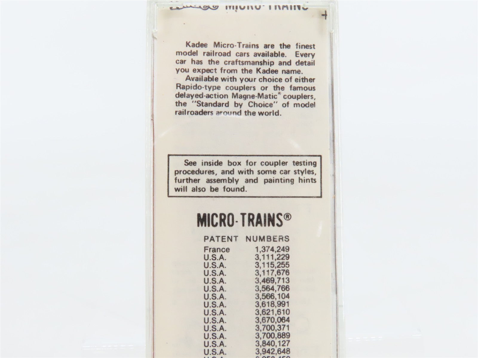 N Scale Micro-Trains MTL NTK N-Trak Box Car 1973-88 RTR