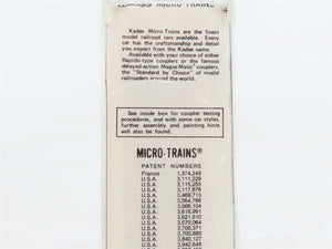 N Scale Micro-Trains MTL NTK N-Trak Box Car 1973-88 RTR