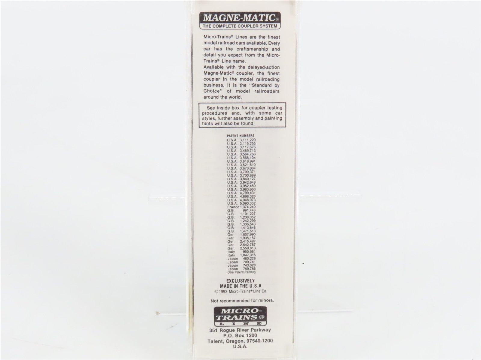 N Scale Micro-Trains MTL 34090 UP Union Pacific 50' Double Door Box Car #160253