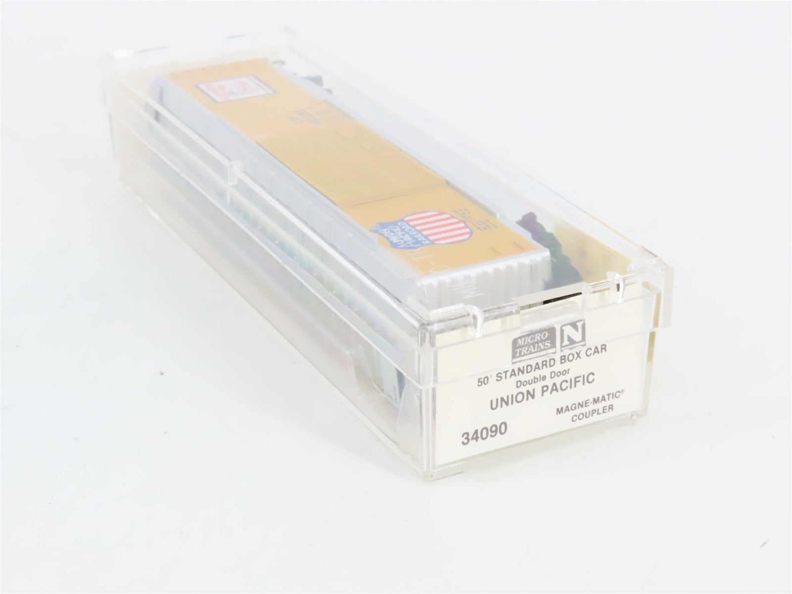 N Scale Micro-Trains MTL 34090 UP Union Pacific 50' Double Door Box Car #160253