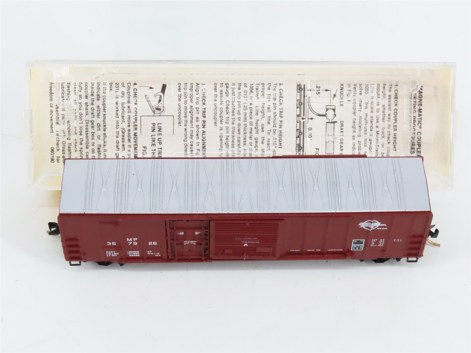 N Scale Micro-Trains MTL 26040 MP Missouri Pacific 50' Box Car 367926 RTR