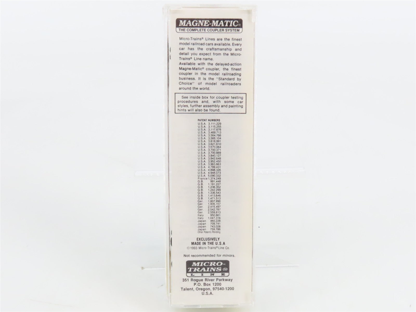 N Scale Micro-Trains MTL 26040 MP Missouri Pacific 50' Box Car 367926 RTR
