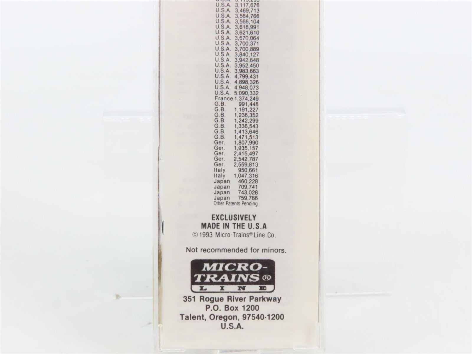 N Scale Micro-Trains MTL 26040 MP Missouri Pacific 50' Box Car 367926 RTR