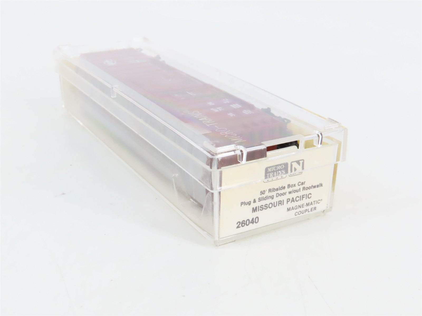 N Scale Micro-Trains MTL 26040 MP Missouri Pacific 50' Box Car 367926 RTR