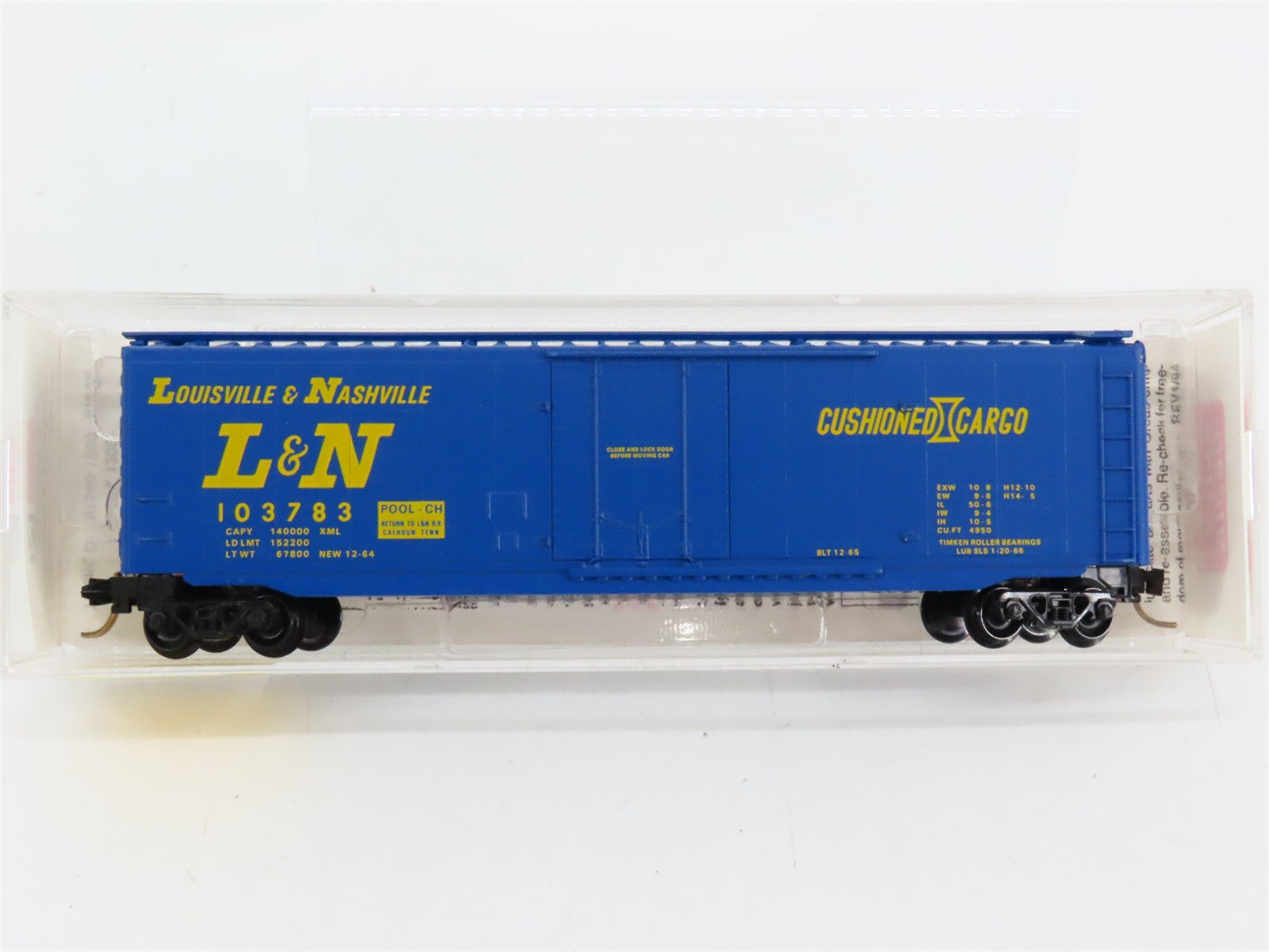 N Scale Micro-Trains MTL 32140 L&N Louisville & Nashville Box Car 103783 RTR