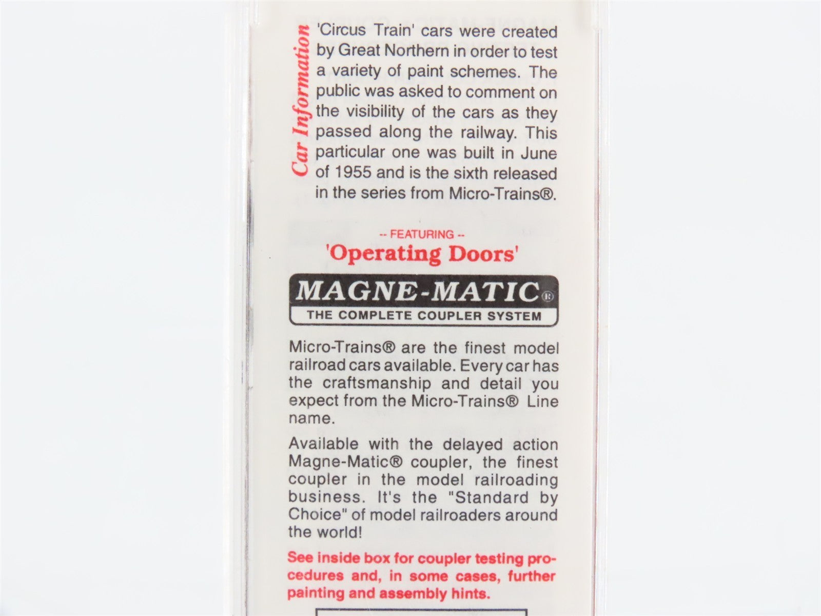 N Scale Micro-Trains MTL 23210 GN Great Northern 40' Box Car 3484 RTR